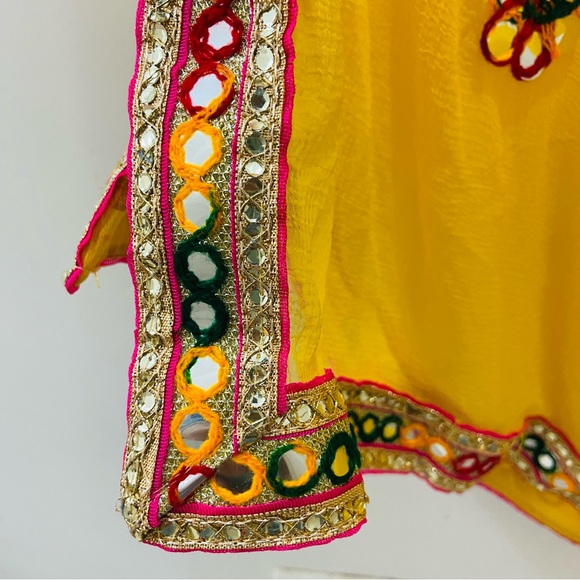 Pretty Chiffon Gota Work Chunni/Dupatta - Picture 8 of 10